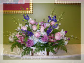 Victorian Treasure Chest Flower Arrangement