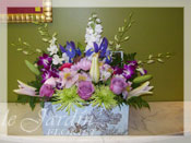 Victorian Treasure Chest Flower Arrangement