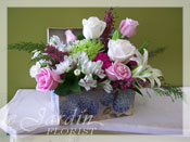 Victorian Treasure Chest Flower Arrangement